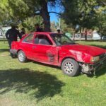 Accidente de vehículo termina en el Parque El Platanito